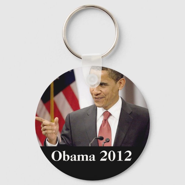 Barack Obama 2012 Keychain (Front)