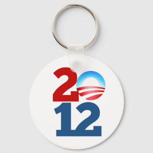 Barack Obama 2012 Keychain