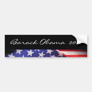 Barack Obama 2012 Modern Bumper Sticker