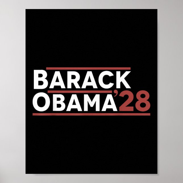Barack Obama 2028  Poster (Front)