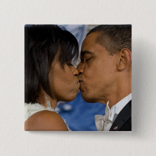Barack Obama 2 Inch Square Button