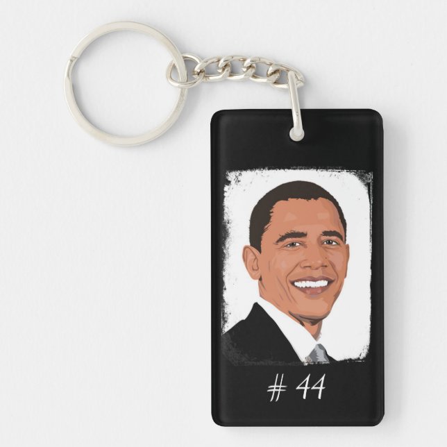 Barack Obama 44e Porte - clé du président (Devant)