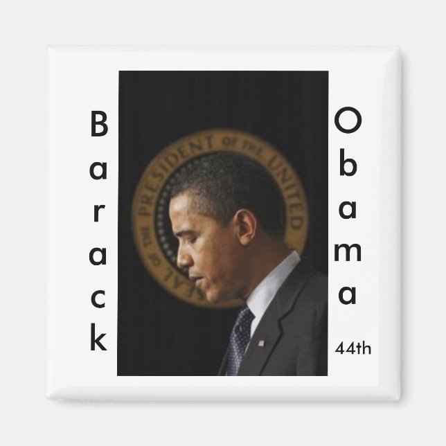 Barack Obama 44ème aimant (Devant)