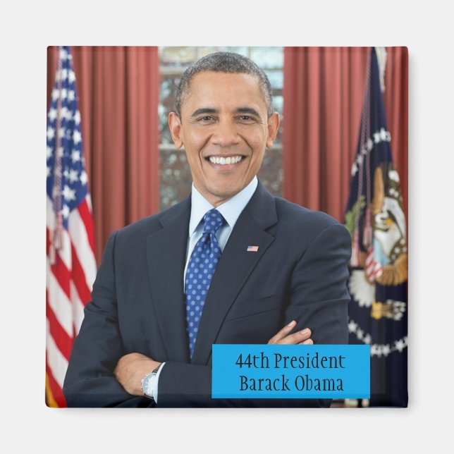 Barack Obama 44th President Magnet (Front)