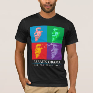 Barack Obama Andy Design T-Shirt