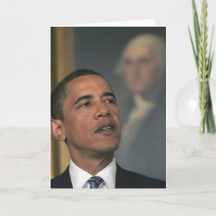 Barack Obama announce his intent to nominate Card