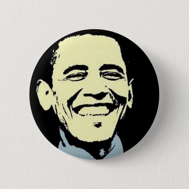 Barack Obama Art 2 Inch Round Button (Front)