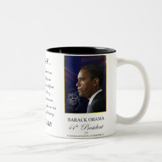 Barack Obama avec John F. Kennedy - tasse