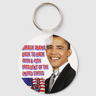 Barack Obama,Back To Back_ Keychain