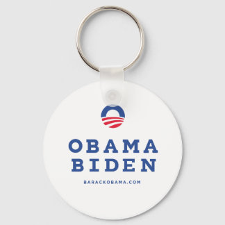 Barack Obama Biden 2012 With "O" Logo Keychain
