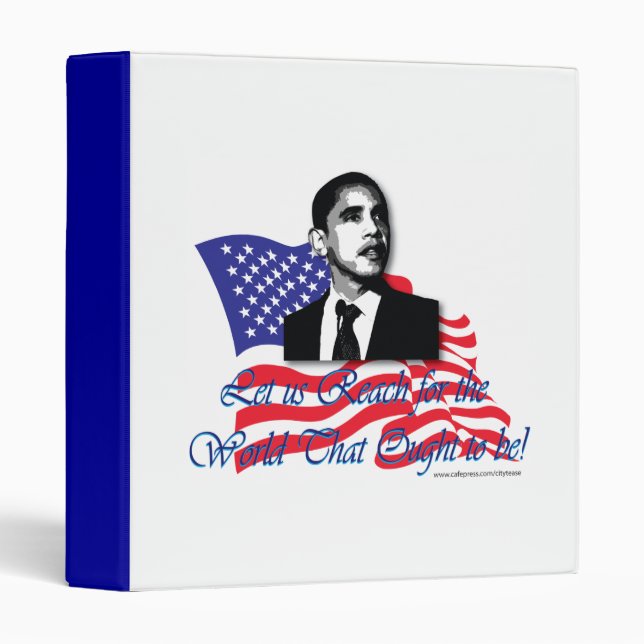Barack Obama Binder (Front/Spine)