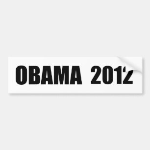 BARACK OBAMA BUMPER STICKER