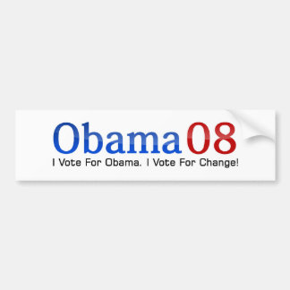 Barack Obama Bumper Sticker