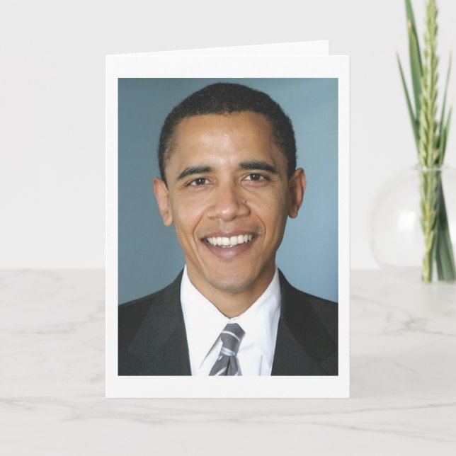 Barack Obama Card (Front)