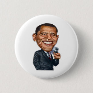 Barack Obama Caricature series 2 Inch Round Button
