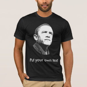 Barack Obama, customizable T-Shirt