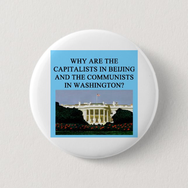 barack obama democratic socialist 2 inch round button (Front)