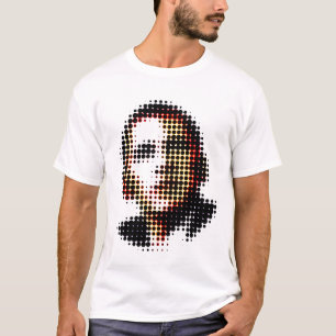 Barack Obama Dots and Circles - Optical Illusion T-Shirt