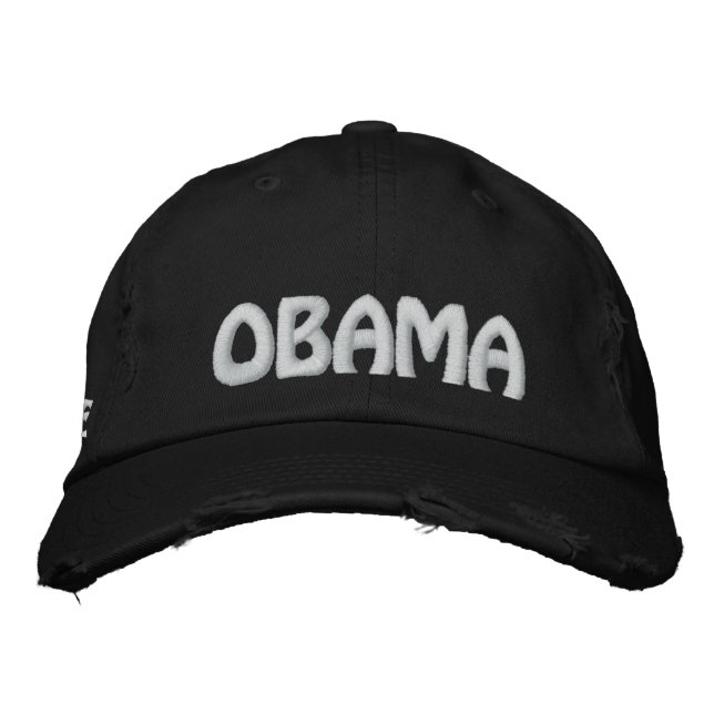 Barack Obama Embroidered Hat (Front)