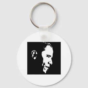 Barack Obama Face Keychain