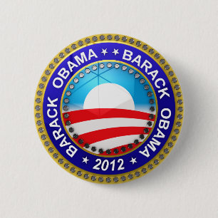Barack Obama for president 2012 2 Inch Round Button