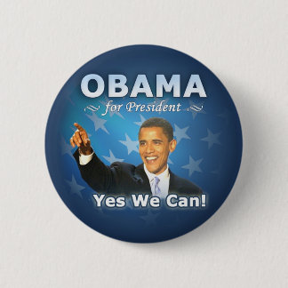 Barack Obama for president 2 Inch Round Button