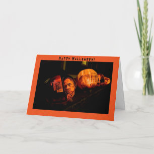 Barack Obama Halloween - Carte de voeux