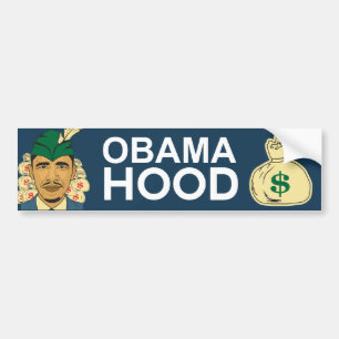 Barack Obama Hood Robin Hood Bumper Sticker