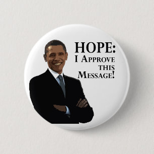 Barack Obama: Hope Button