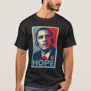 Barack Obama Hope Poster T-Shirt