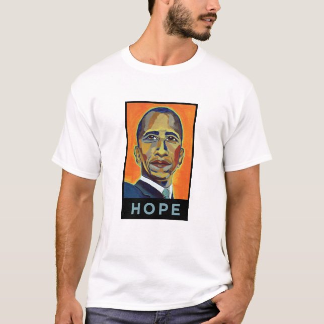 Barack Obama - Hope T-Shirt (Front)