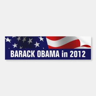 Barack Obama in 2012 Bumper Sticker