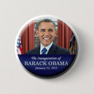 Barack Obama Inauguration 2013 2 Inch Round Button