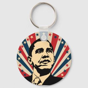 Barack Obama Keychain