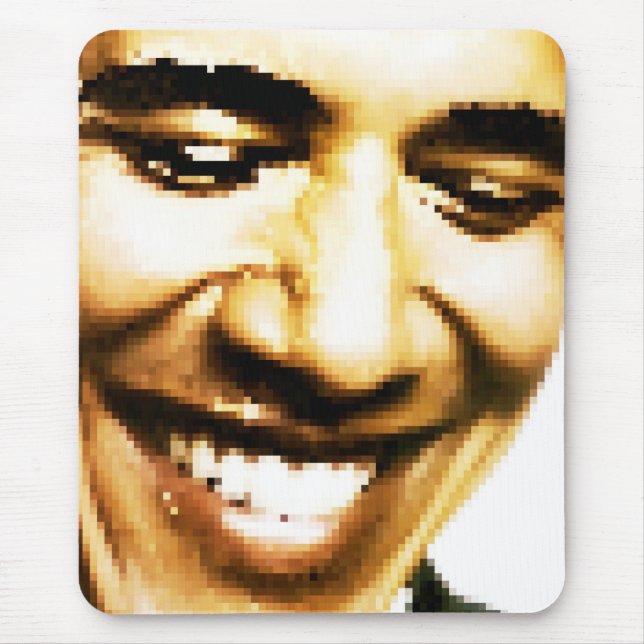 Barack Obama Mouse Pad (Front)