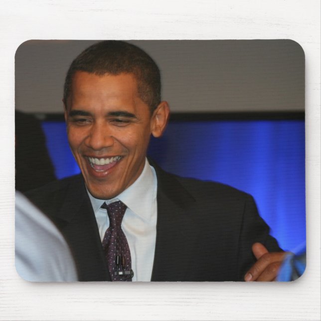 Barack Obama Mouse Pad (Front)