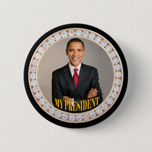 Barack Obama My President 2 Inch Round Button