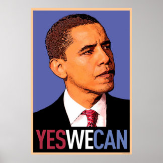 Barack Obama - Oui nous pouvons poster
