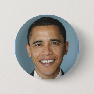 Barack Obama Portrait 2 Inch Round Button