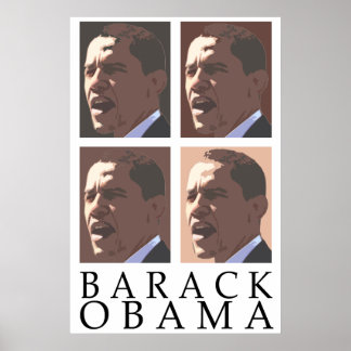 Barack Obama Portrait Poster