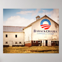 Barack Obama Presidential Campaign Barn