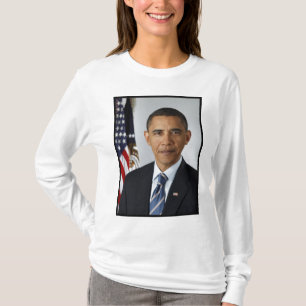 Barack Obama Presidential Portrait T-Shirt