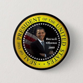 Barack Obama - Presidential Seal Button