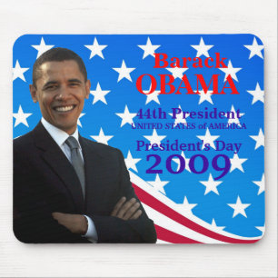 Barack Obama President's Day Mousepad