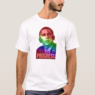 Barack Obama Rainbow Support T-Shirt