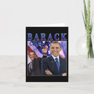 Barack Obama Retro Vintage Style Card