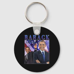 Barack Obama Retro Vintage Style  Keychain