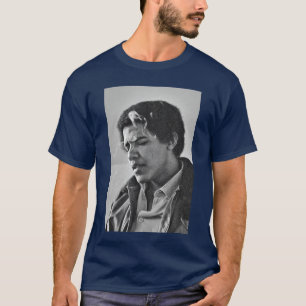 Barack Obama Retro Vintage Young Obama Smoking in  T-Shirt
