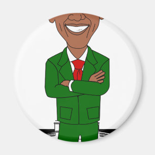 barack obama santa claus magnet