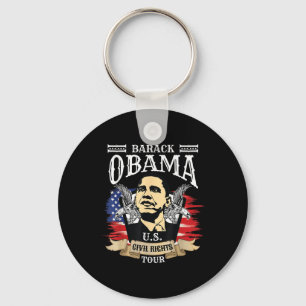 Barack Obama Shirt Civil Rights President Keychain